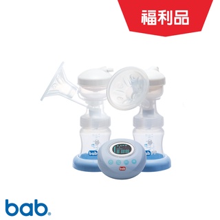 bab培寶 超輕量智能雙邊電動吸乳器(福利品-包裝彩盒褪色.內容物全新)