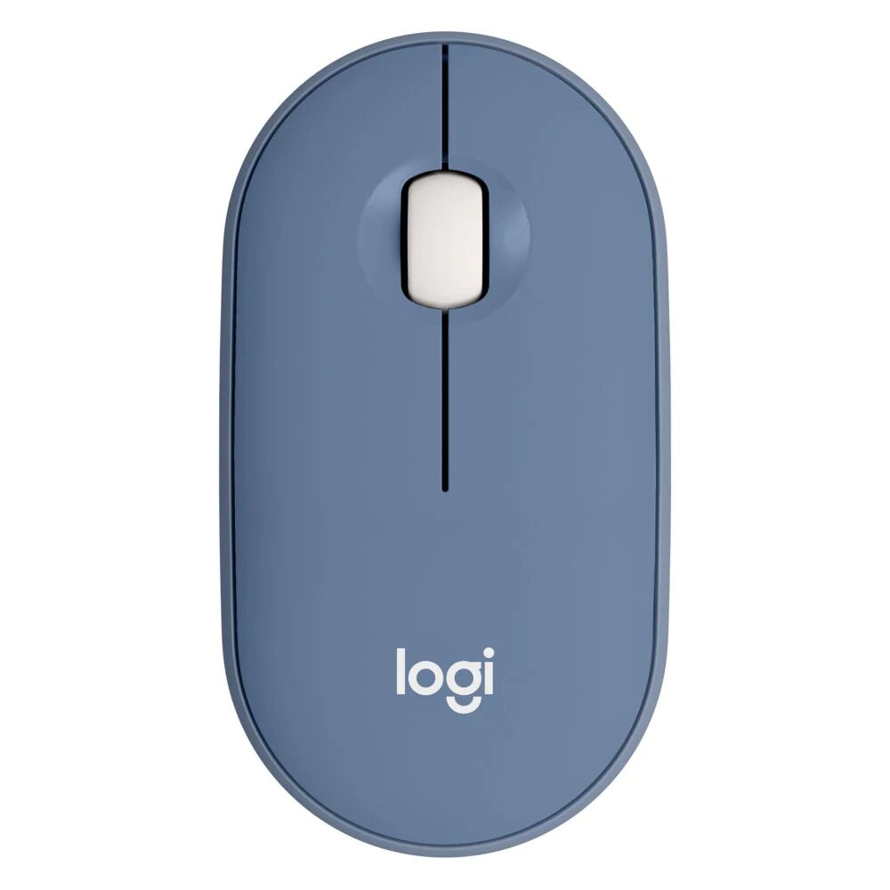 Logitech 羅技 Pebble M350 鵝卵石無線滑鼠 午夜藍 現貨 廠商直送