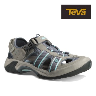 【TEVA】女 Omnium W 護趾水陸機能涼鞋/雨鞋/水鞋-暗藍灰 (原廠現貨)