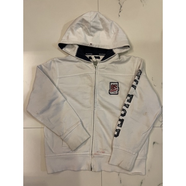 Tommy Hilfiger 白色連帽外套8號