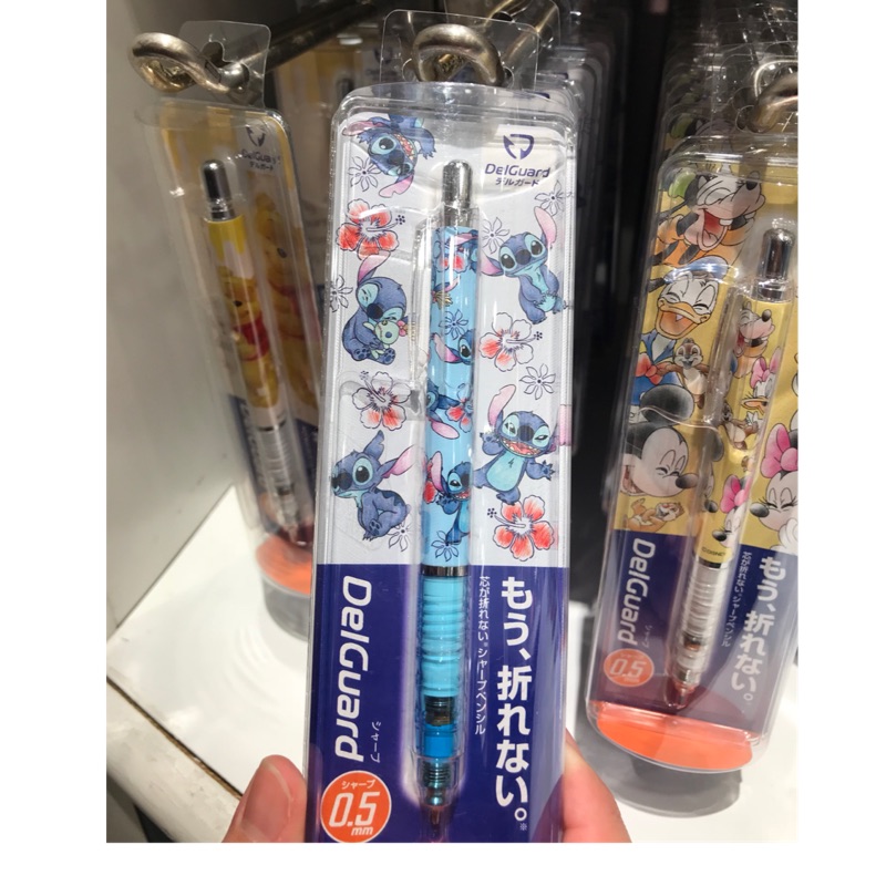 日本🇯🇵Disney store購入迪士尼kuru toga 0.5mm旋轉自動鉛筆~史迪奇不易斷芯自動鉛筆