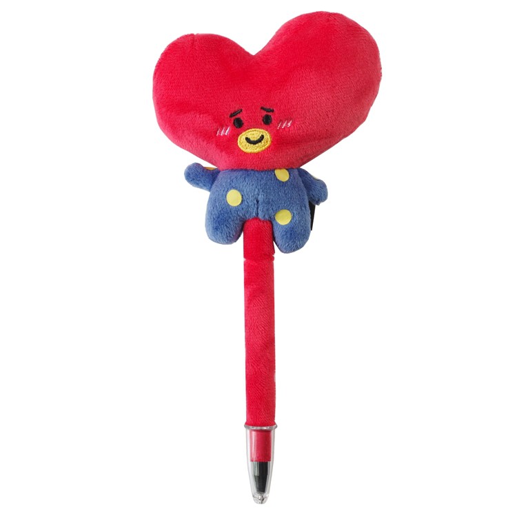 又敗家(現貨)日本限定ENSKY萬年筆鋼筆BT21正版吉祥物筆TATA防彈少年團BTS金泰亨V周邊商品#459352韓