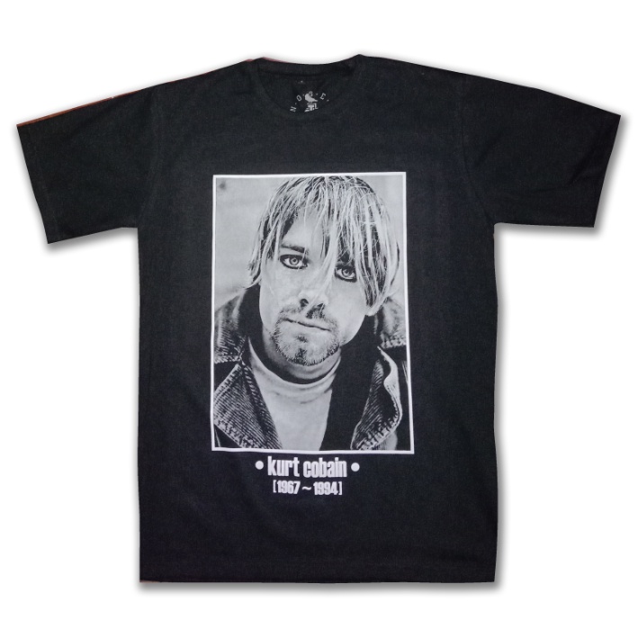 Nirvana Band T 恤 KURT COBAIN Rock Legend T 恤dave grohl nirva