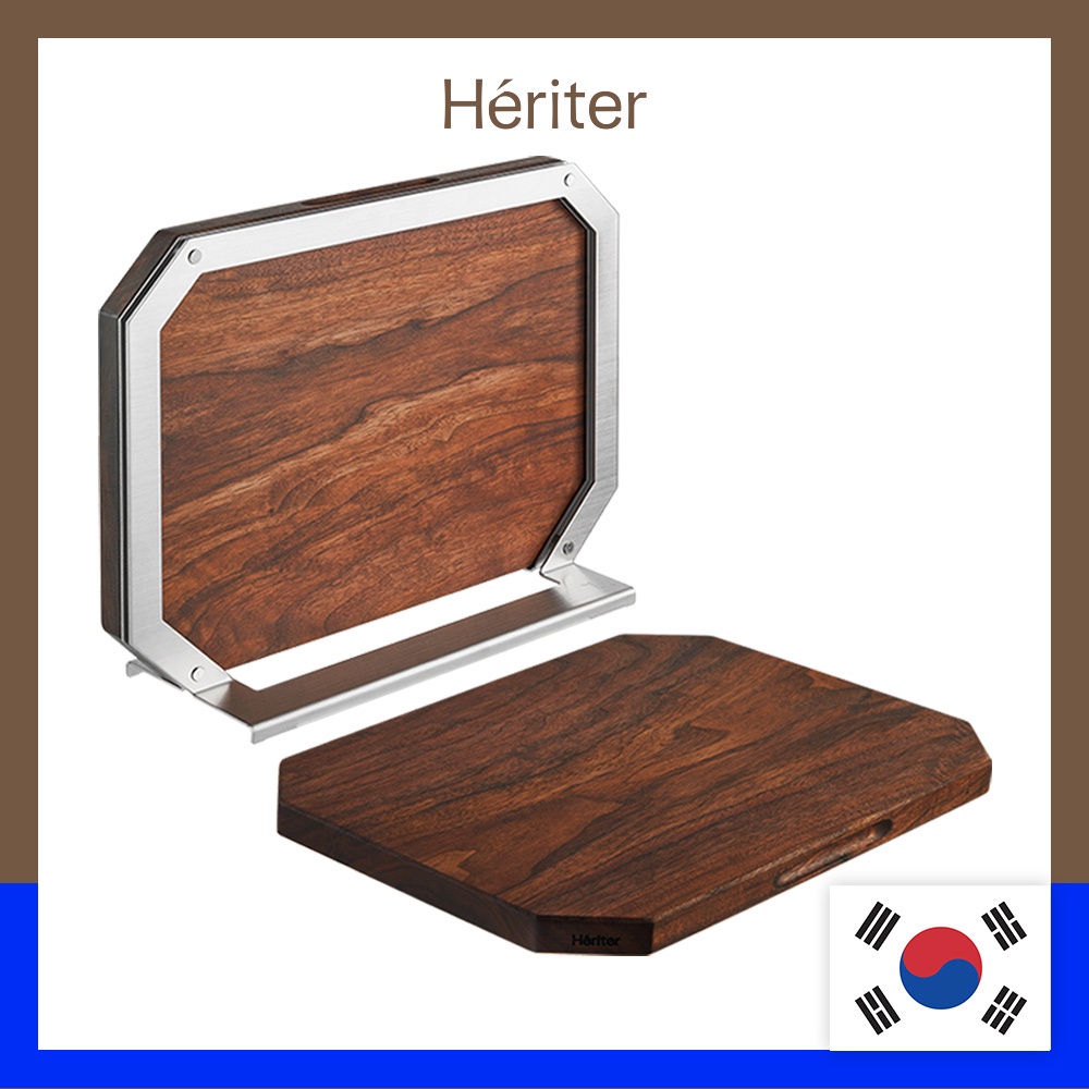 [Heriter] Signature 八角砧板 / 原木 廚房用具 耐用 高品質 廚房必備 置物架 韓國 製造