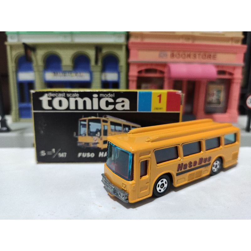 Tomica 日製 黑盒 1 絕版 No.1 稀有 Fuso Hato Bus 經典 巴士 日本製