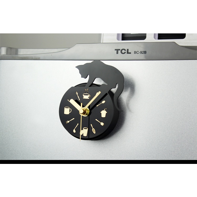 《台灣公司貨附發票》可愛造型磁吸壁掛時鐘 掛鐘 客廳時鐘 冰箱時鐘 磁吸時鐘 可愛時鐘 磁鐵時鐘 白板時鐘 壁鐘
