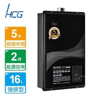 【私訊聊聊最低價】大亞專業廚具設計 和成 HCG GH1655 GH-1655 數位恆溫強制排氣 熱水器 舊換新