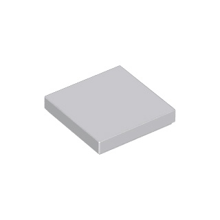正版樂高LEGO零件(全新)- 3068b 1136 78814 4211413 平板 平滑片 2 x 2 淺灰色