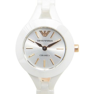 【擁樂_Viown ★】 Emporio Armani Classic 白陶瓷優美腕錶(AR1481)