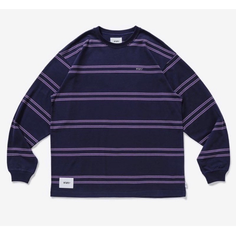 全新現貨 2021SS WTAPS JAM 02 / LS / COTTON 條紋 長TEE cityboy style