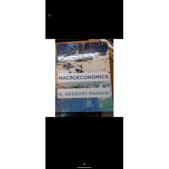 macroeconomics mankiw, tenth edition