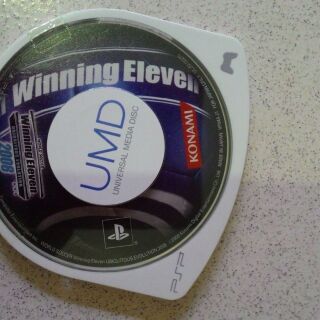 Psp遊戲光碟 winning eleven 2008