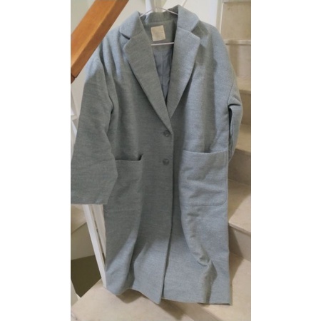 全新 日貨 Lowrys Farm LF 福袋拆售 灰色長大衣 L號 超低價