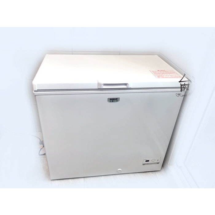 【台南家電館】SANLUX 三洋 208公升上掀式冷凍櫃《SCF-208GE》GE結能系列臥式冷凍櫃