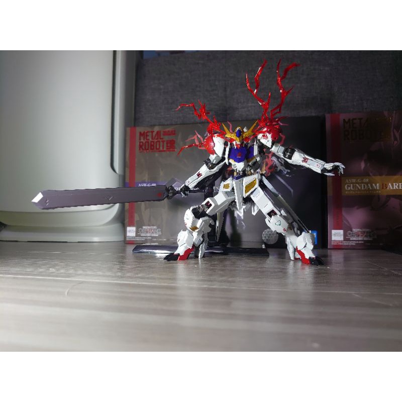 可換metal Robot 魂合金mr魂鋼彈鐵血孤兒獵魔天狼王巴巴托斯超合金合金 蝦皮購物