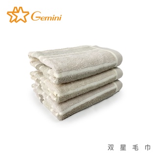 【雙星毛巾Gemini】條紋色紗方巾｜純棉毛巾推薦｜柔軟吸水｜前染色紗｜