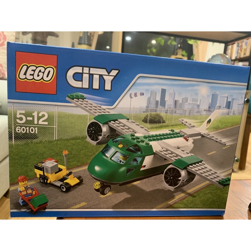 LEGO 樂高 60101 城市系列 City Airport Cargo Plane 機場貨運飛機