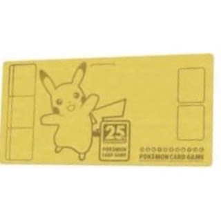 黃金箱寶可夢 皮卡丘 桌布 遊戲墊 卡墊 牌墊 桌布盒 皮製牌墊盒 PTCG 25週年 黃金紀念箱 25th 中文版