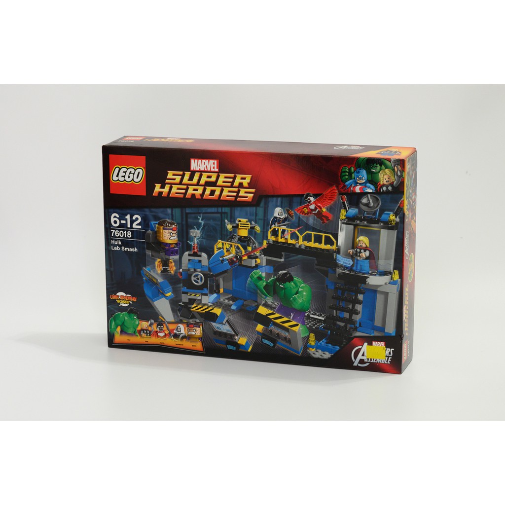 LEGO樂高 76018復仇者聯盟 浩克大鬧實驗室