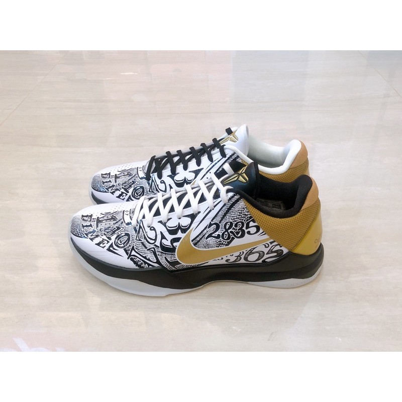 【Fashion SPLY】Nike Kobe 5 Protro Big Stage 黑白金 陰陽 CT8014-100