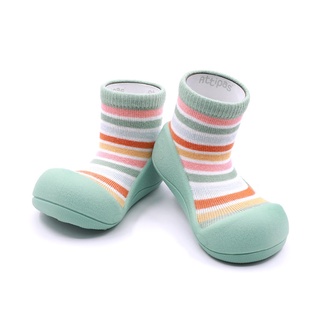 韓國 Attipas 快樂腳襪型學步鞋(彩虹蒂芬妮)【安琪兒婦嬰百貨】