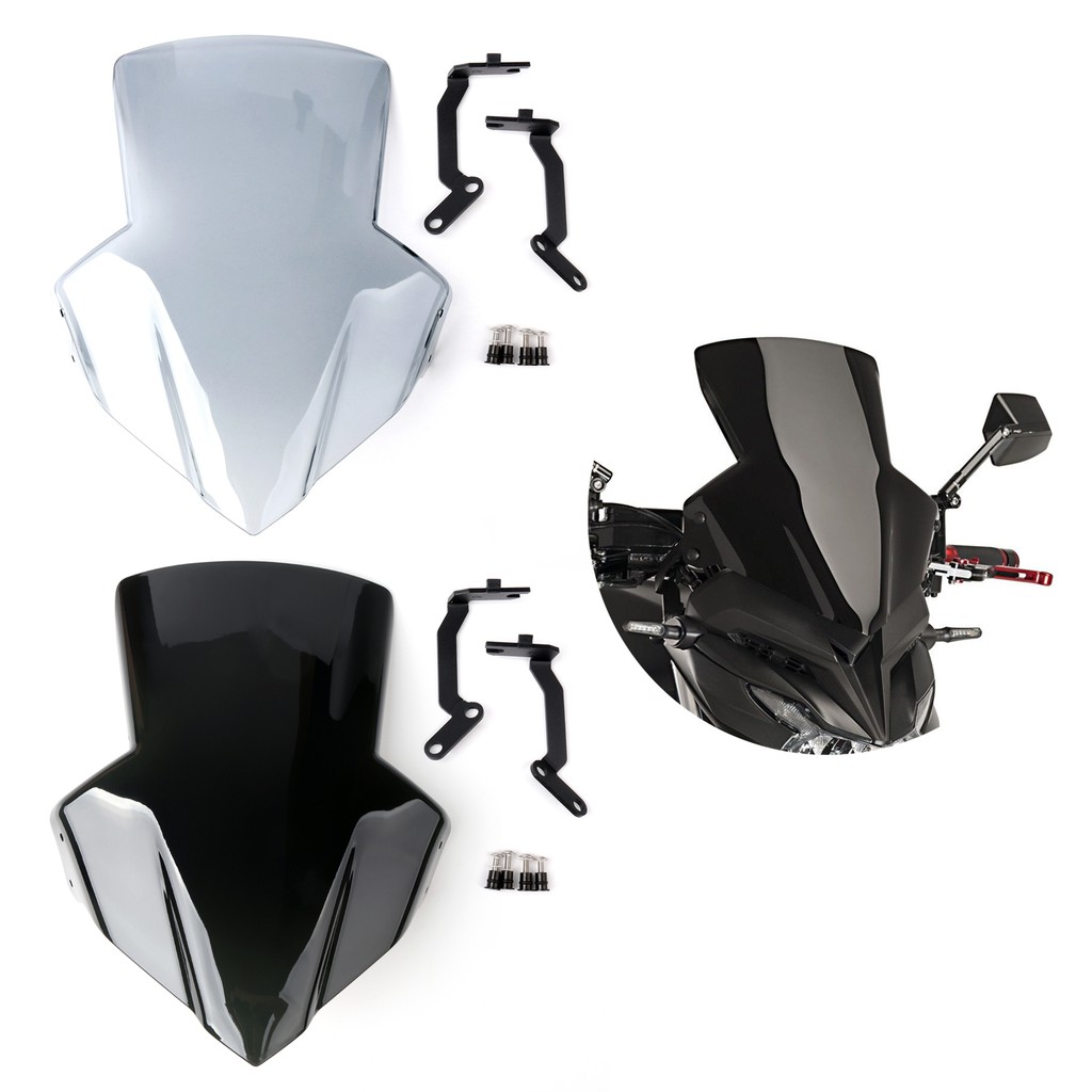 Areyourshop 適用於本田cb650f 14 15 16 17 的新型摩托車abs 塑料擋風 蝦皮購物