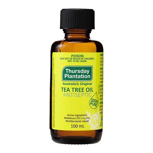 澳洲 Thursday Plantation 星期四農莊 100%純茶樹精油 100ml 廣口瓶