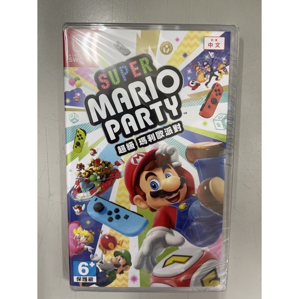 【東晶電玩】 Switch NS 超級瑪利歐派對 Mario Party 歐版 中文版