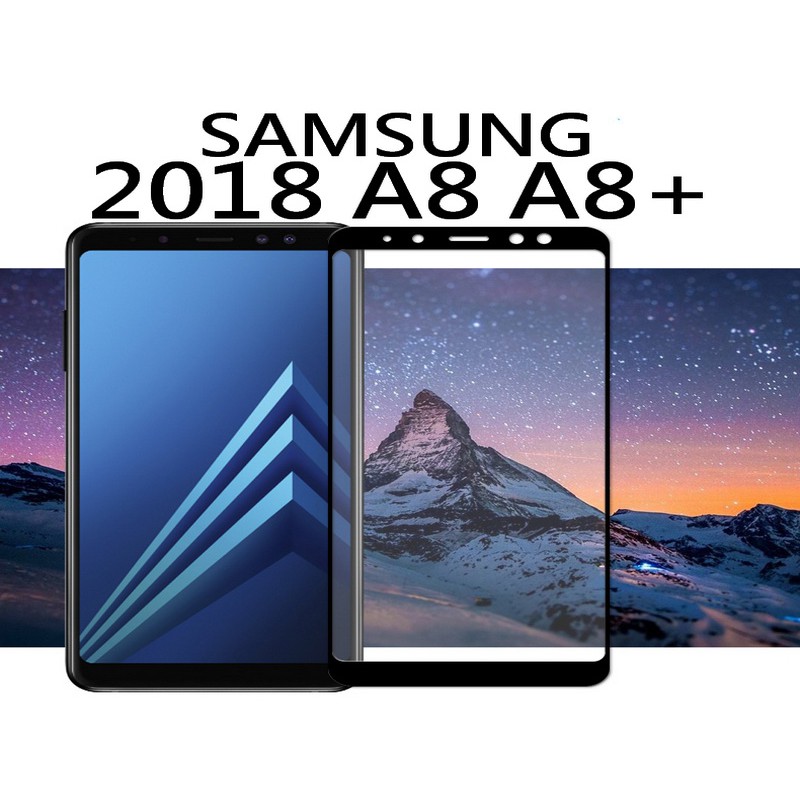 滿版 全屏 9H鋼化玻璃貼 SAMSUNG 2018 A8 A8+ A8 PLUS A8STAR 2018A8+