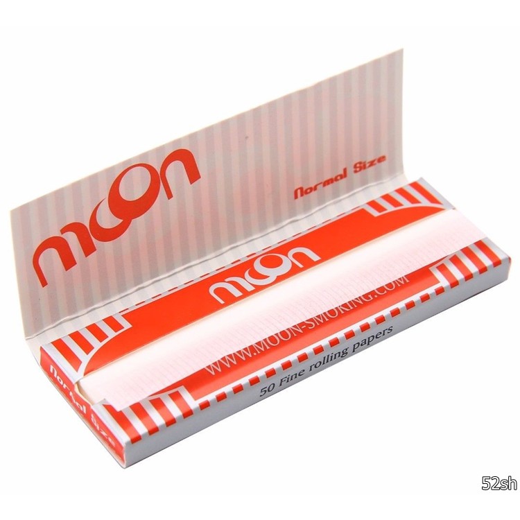 🔥萬筆好評老店🔥  【MOON】新版月亮牌 品質保證 手捲 捲菸 捲煙 專用  70mm*35mm 一小包50張