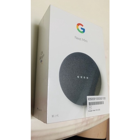 Google Nest Mini 2第二代 智慧音箱 聲控 串流音樂 黑色