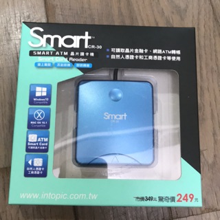 INTOPIC 廣鼎 SMART ATM晶片讀卡機(CR-30)