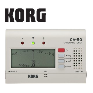 【好聲音樂器】KORG CA-50 調音器 新型 半音數位調音器 國樂 管樂 樂器調音