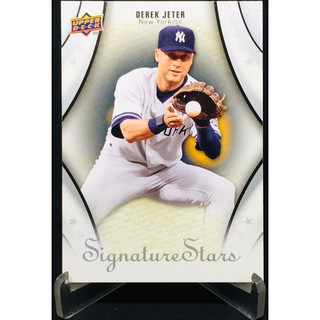 DEREK JETER 美國職棒大聯盟 MLB 2009 UD SIGNATURE STARS #37 洋基隊