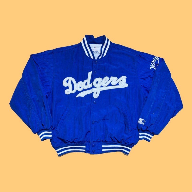 JCI：Vintage Starter MLB 洛杉磯 道奇隊 棒球外套 / 90s / 西岸嘻哈 / 湖人隊 /