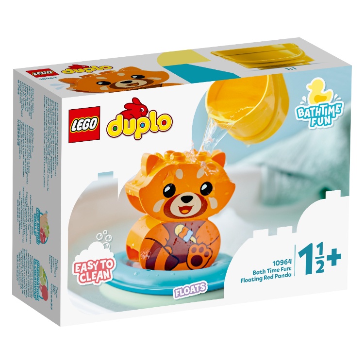 BRICK PAPA / LEGO 10964 Bath Time Fun: Floating Red Panda
