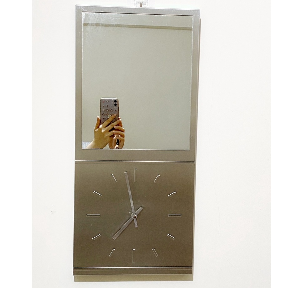 台灣製造MIT 出口英國 英國NEXT家居品牌鏡子掛鐘 鏡子時鐘 化妝鏡 時鐘  掛鐘 鏡子
