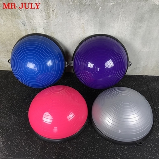 新貨來臨🌈加厚防爆瑜伽波速球半圓平衡球健身康復訓練半球普拉提敏捷力量