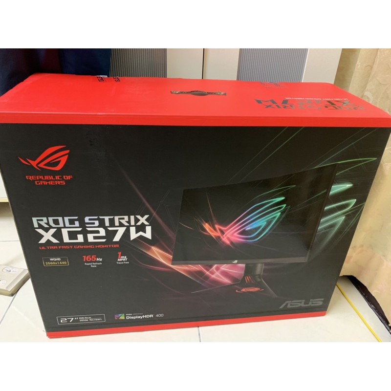 Rog Xg27wq 螢幕 2k165Hz