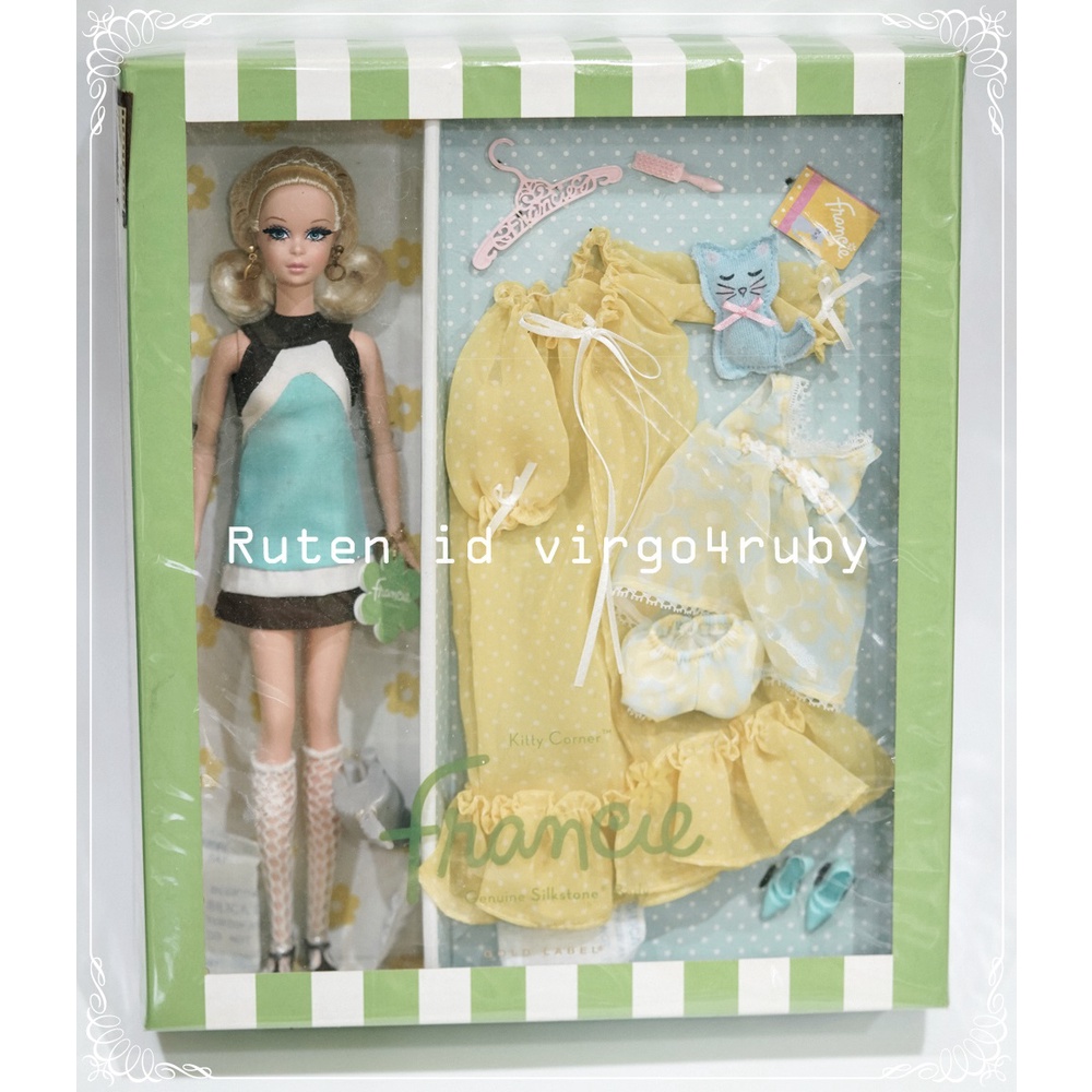 收藏型芭比 / 名模系列 Francie Night Bright silkstone barbie