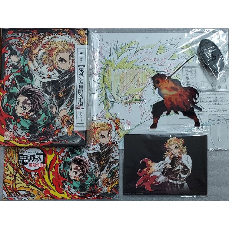現貨 整套鬼滅之刃劇場版無限列車篇ufotable 4種特典版dvd 完全生産限定版煉獄炭治郎 蝦皮購物