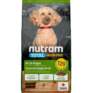 紐頓【T29】無穀迷你犬【羊肉】nutram無穀全能系列，紐頓加拿大狗飼料幼犬成犬飼料