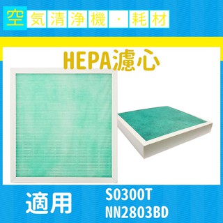 HEPA濾心 適用奇美S0300T 三洋ABC-M5 東元 NN2803BD NN1601BD 空氣清淨機濾心