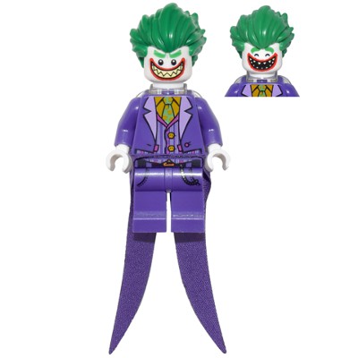 LEGO 70900 30523 70908 JOKER 小丑 長燕尾服 大笑 尖牙咧嘴 Long Coattails