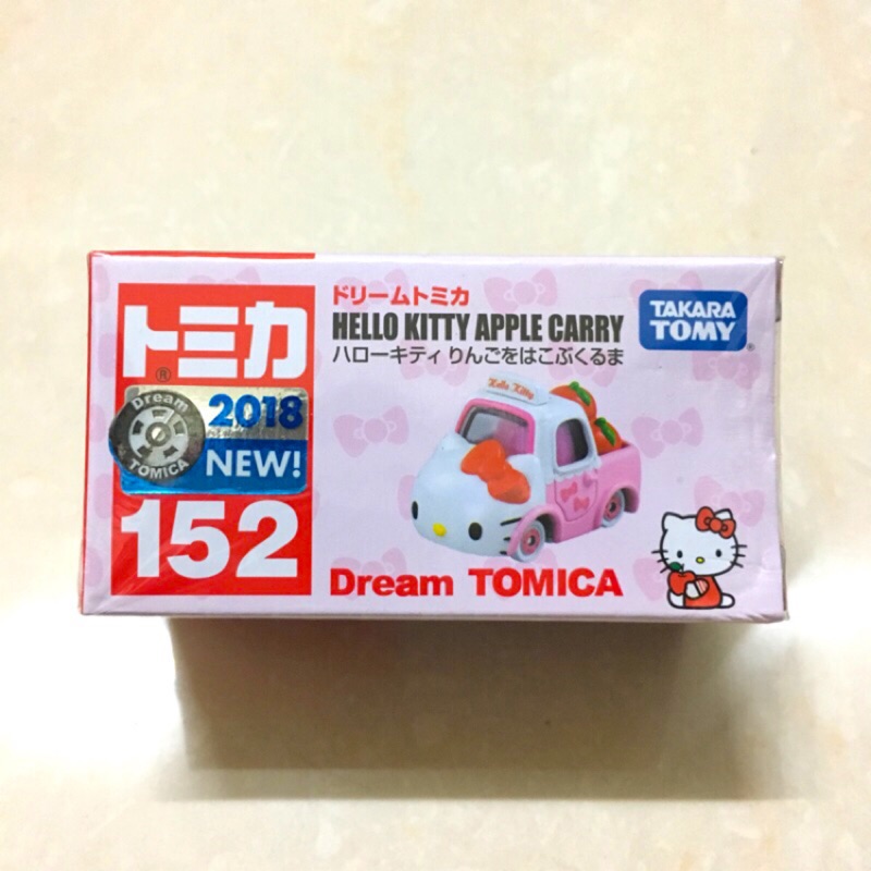 全新多美小汽車TAKARA TOMY Dream TOMICA No. 152 HELLO KITTY 凱蒂貓汽車