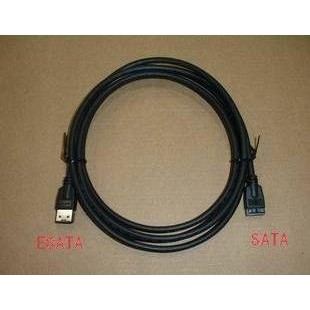 Amphenol 安費諾 ESATA to SATA 排線 線長2米