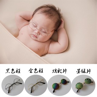 『寶寶寫真』 攝影用道具眼鏡配件 新生兒寫真攝影道具 QBABY SHOP
