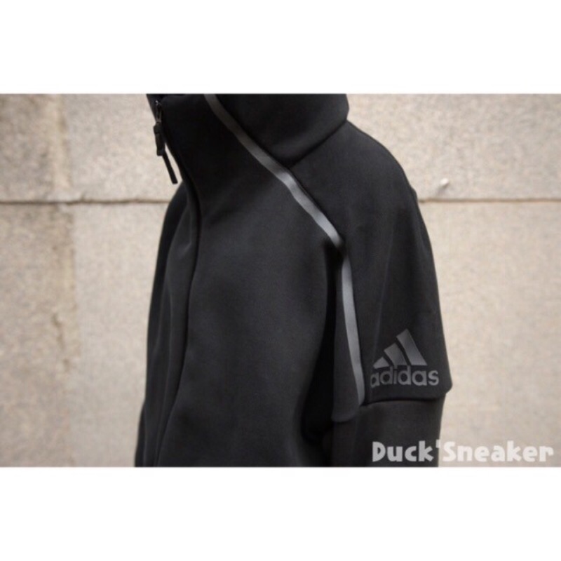 英國公司貨 adidas Originals ZNE Hoodie 黑 B48879 太空棉 許瑋甯 彭于晏 連帽外套