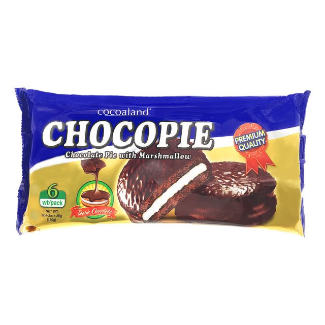 Cocoaland 黑巧克力風味派150g克 x 1【家樂福】