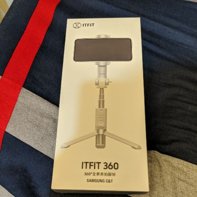 三星  ITFIT 360度全景美拍腳架 TW-360SELFIE 旋轉自拍桿+